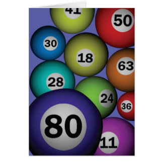 Bingo 80 cards