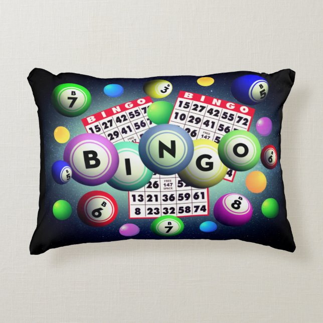 Bingo    accent pillow (Front)