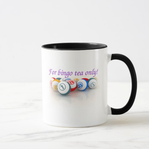 Bingo Addicts ringer mug