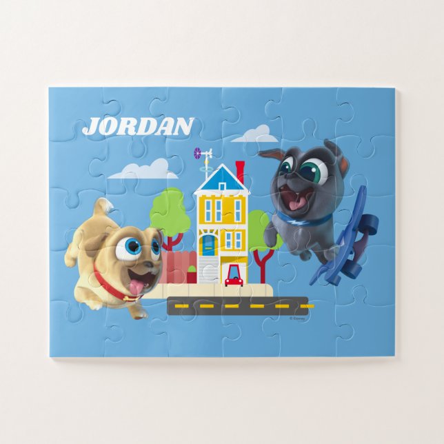 Bingo and Rolly | Pugs to the Rescue Jigsaw Puzzle (Horizontal)