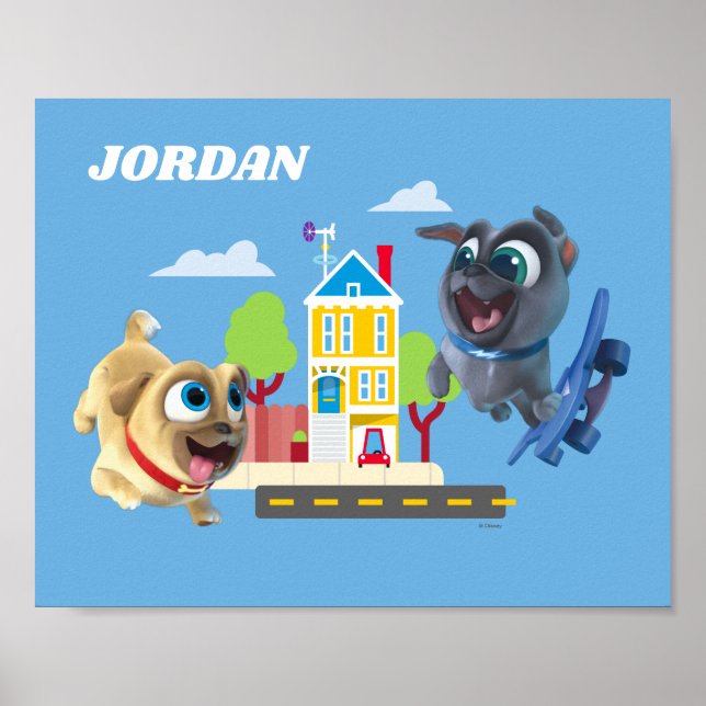 Bingo and Rolly | Pugs to the Rescue Poster (Front)