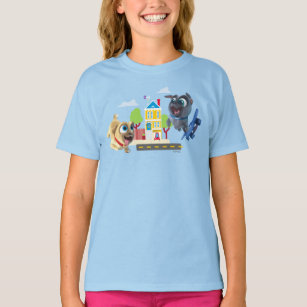Bingo and Rolly   Pugs to the Rescue T-Shirt