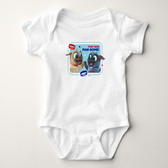Bingo and Rolly | That was Paw-Some Baby Bodysuit (Front)
