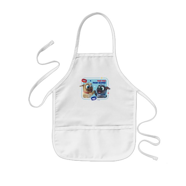 Bingo and Rolly | That was Paw-Some Kids' Apron (Front)