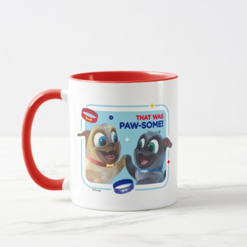 Bingo and Rolly  That was Paw_Some Mug