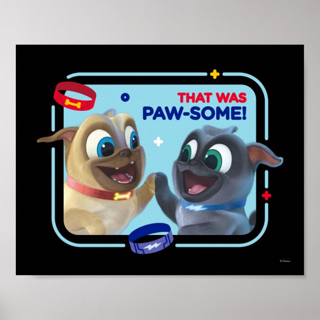Bingo and Rolly | That was Paw-Some Poster (Front)