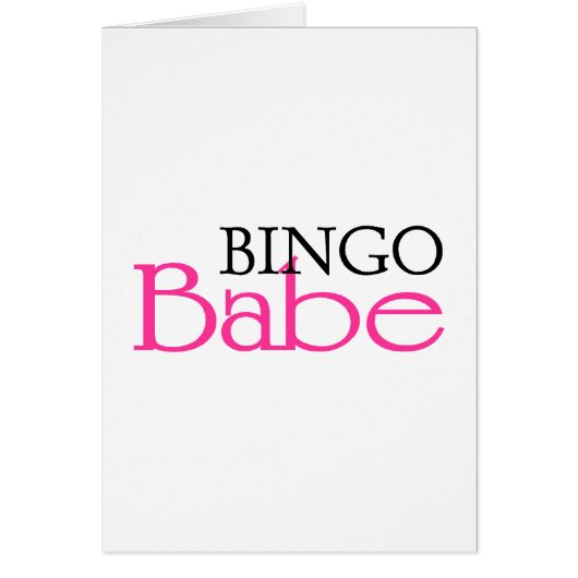 Bingo Babe Cards (Front)