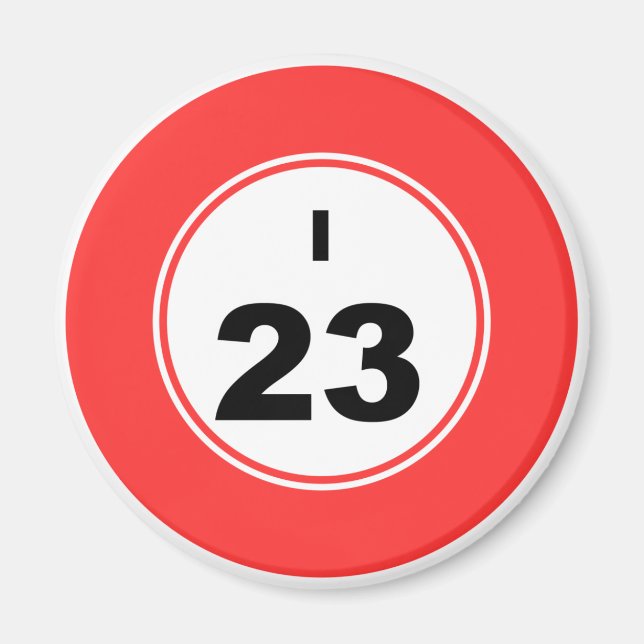 Bingo Ball I Magnet (Front)