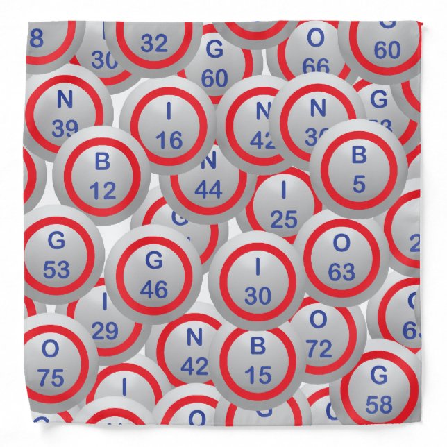 Bingo Balls Bandana (Front)
