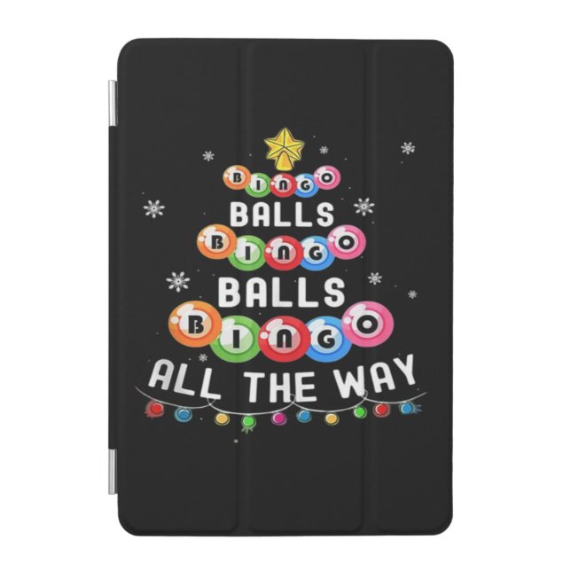 Bingo Balls Bingo All The Way  iPad Mini Cover (Front)