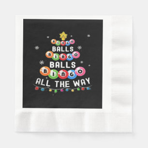 Bingo Balls Bingo All The Way  Napkins