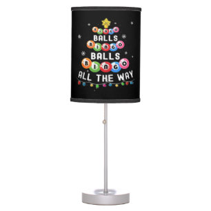 Bingo Balls Bingo All The Way Table Lamp