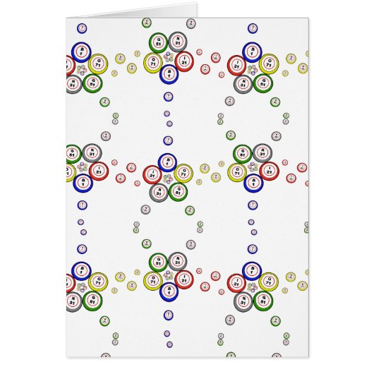 Bingo Balls Cards (Front)