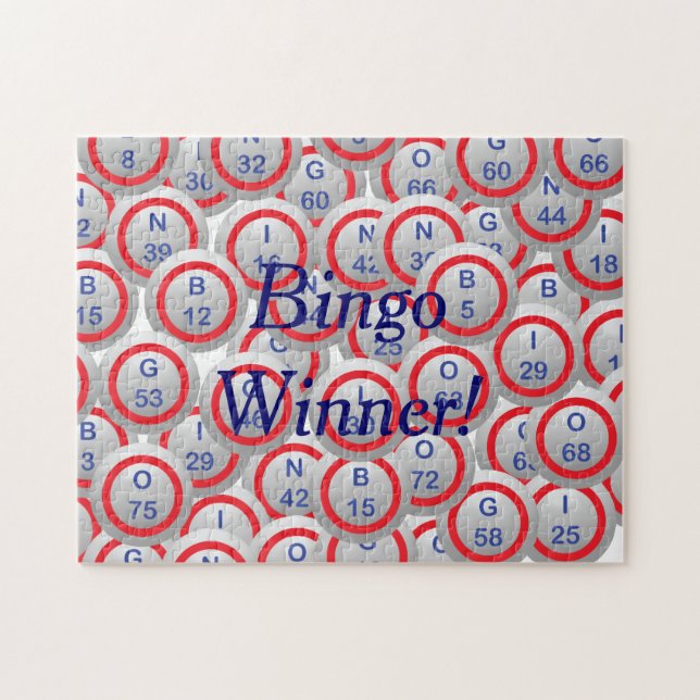 Bingo Balls Jigsaw Puzzle (Horizontal)