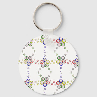 Bingo Balls Keychain