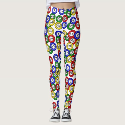 BINGO Balls  Leggings