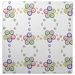 Bingo Balls Napkin