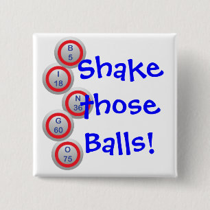 Bingo Balls Shake Those Balls Button