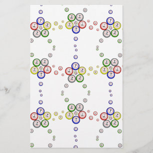 Bingo Balls Stationery