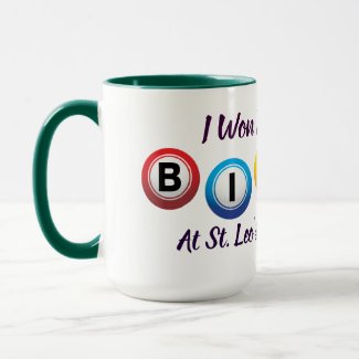 Bingo Balls Winners Mug