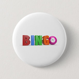 bingo balls with numbers set button