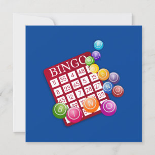 Bingo! Bingo card and markers
