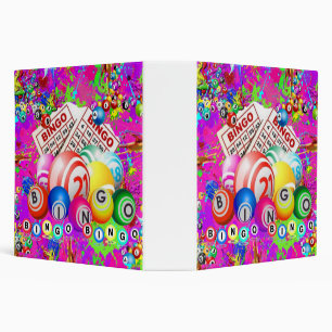 BINGO BINGO Designed By CBDOilPrincess 3 Ring Binder