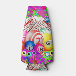 BINGO BINGO Designed By CBDOilPrincess  Bottle Cooler