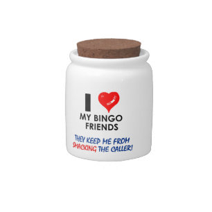 BINGO! Bingo designs for the fabulous player! Candy Jar