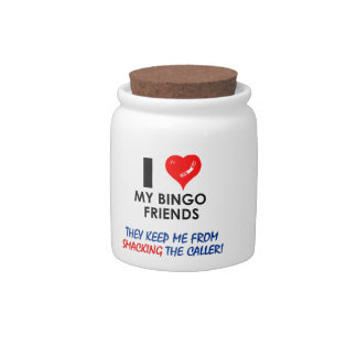 BINGO! Bingo designs for the fabulous player! Candy Jar