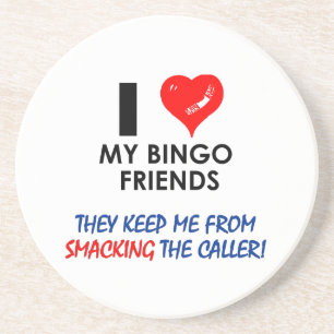BINGO! Bingo designs for the fabulous player! Coaster