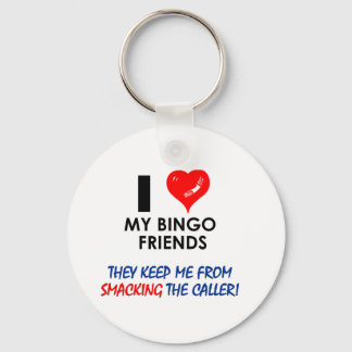 BINGO! Bingo designs for the fabulous player! Keychain