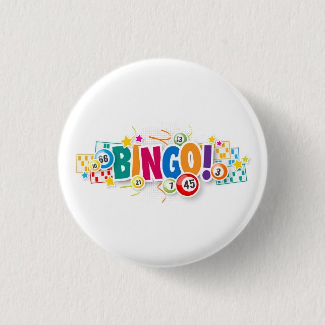 Bingo Blast Button (Front)