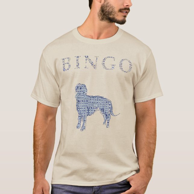 Bingo blue(Cartoon) T-Shirt (Front)