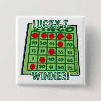 Bingo Button Lucky Number 7 Bingo Winner!