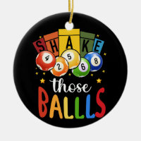 Bingo Caller Gamble Lottery Shake Those Ball Bingo