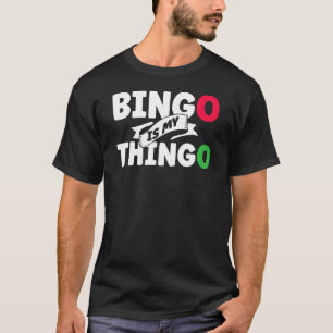Bingo Caller Playing Card Game Win Lucky Bingo The T-Shirt