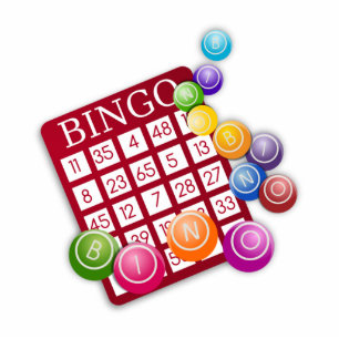 BINGO Card and Bingo Balls Ornament