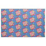 Bingo Card Bingo Balls Fabric