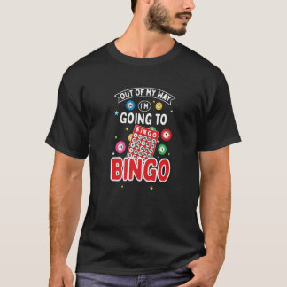Bingo Card Game For Caller Going To Bingo T-Shirt