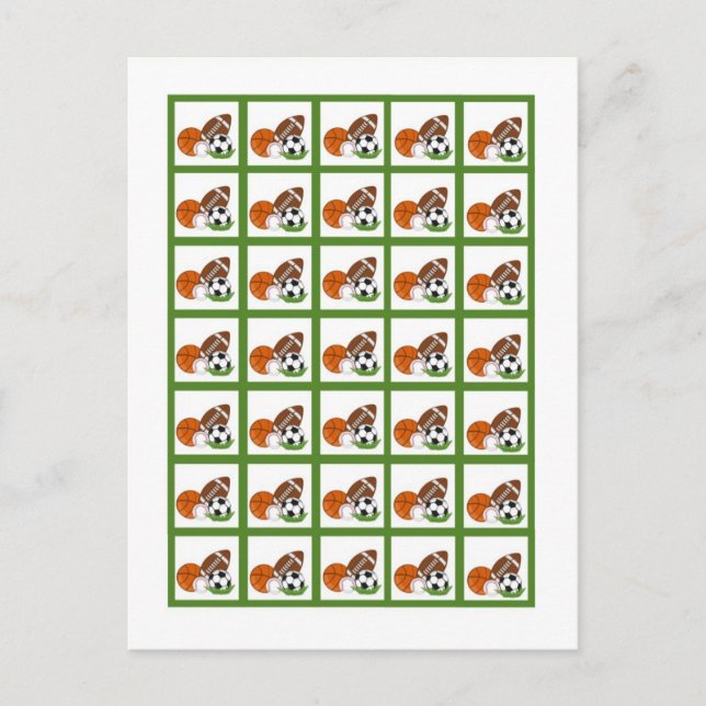 Bingo Card Markers All-star Green (Front)