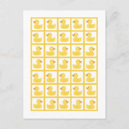 Bingo Card Markers Rubber Ducky Bubbles