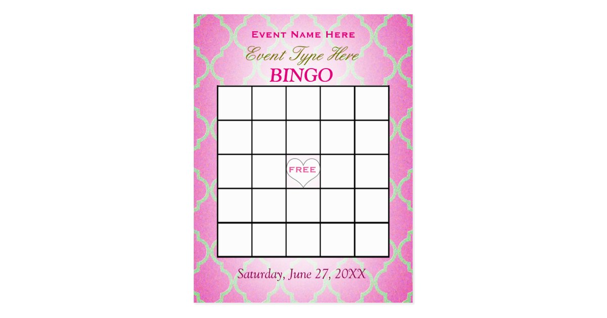 Make my own bingo cards
