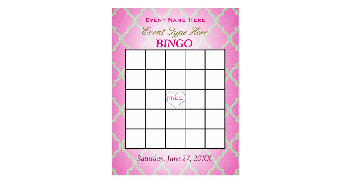 Make my own bingo cards Make my own bingo cards