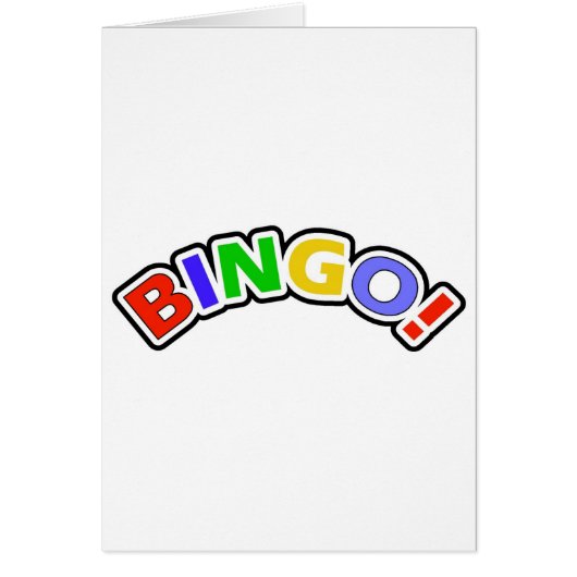 Bingo Cards (Front)