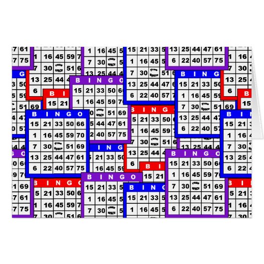 Bingo Cards (Front Horizontal)