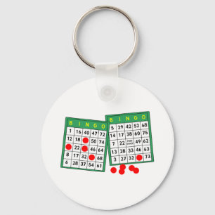 Bingo Cards Keychain