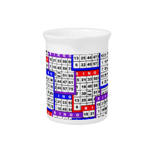 Bingo Cards Pitcher