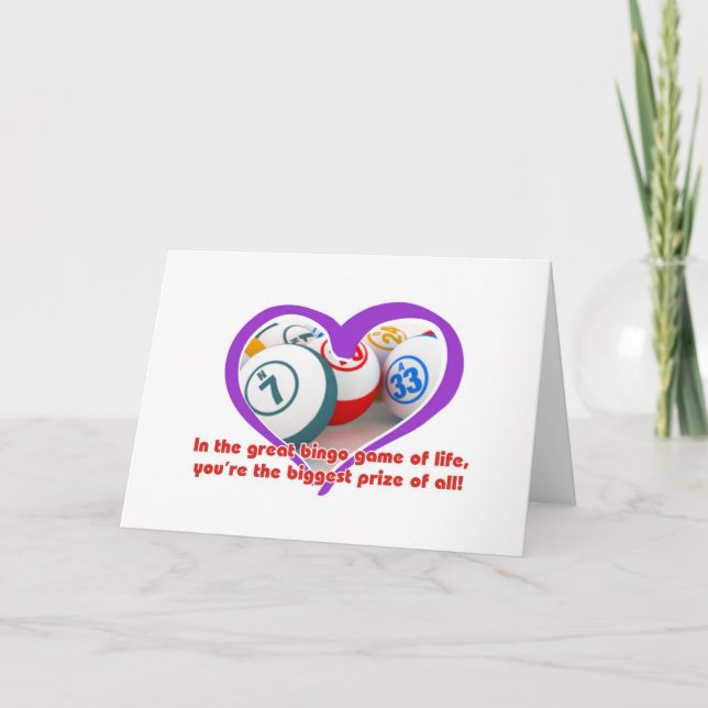 Bingo cards - romance (Front)