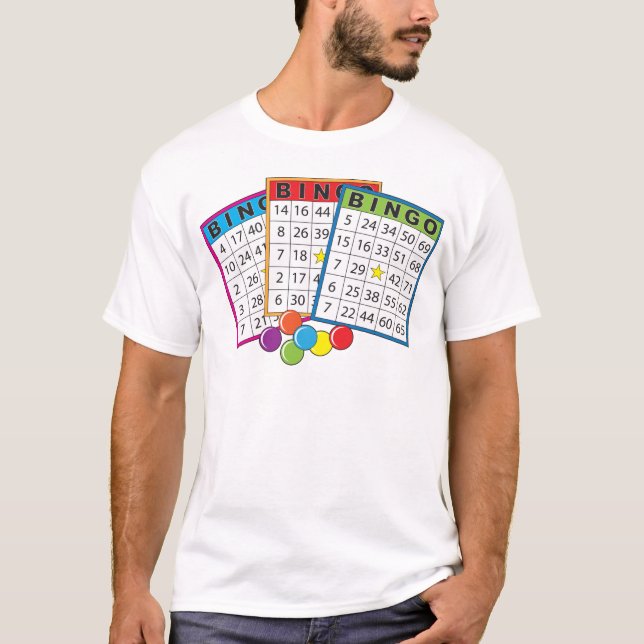 Bingo Cards T-Shirt (Front)
